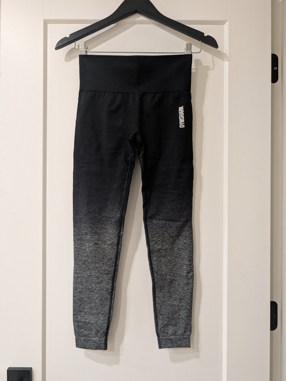 Gymshark Black to Gray Ombre High-Waist Leggings